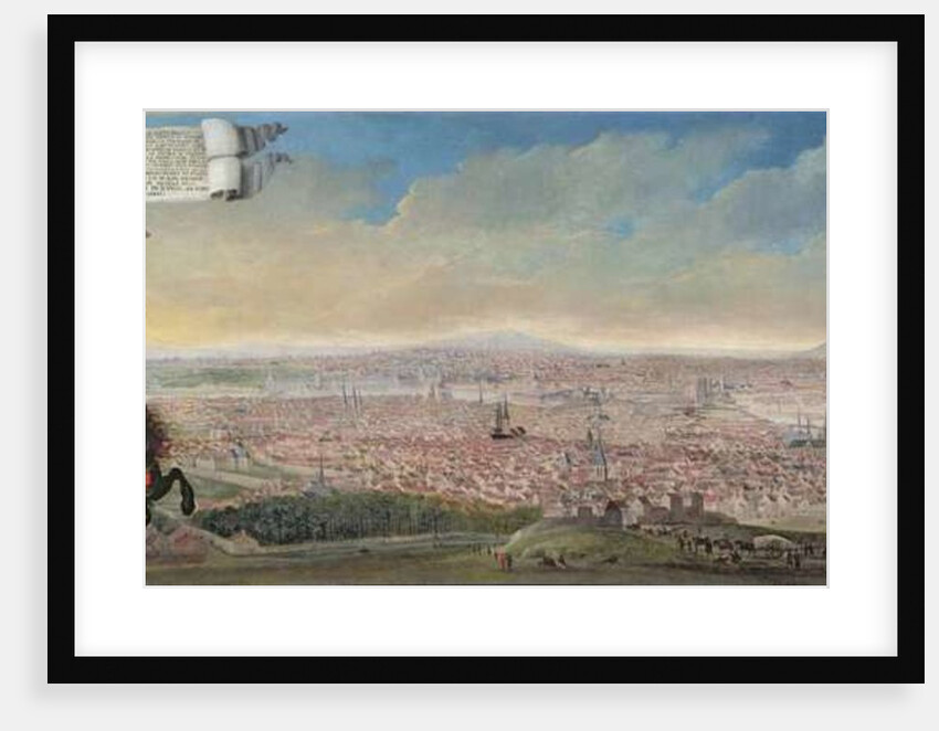 General View of Paris from the Faubourg Saint-Jacques, c.1640 by French School