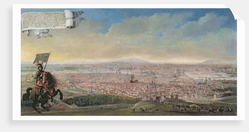 General View of Paris from the Faubourg Saint-Jacques, c.1640 by French School