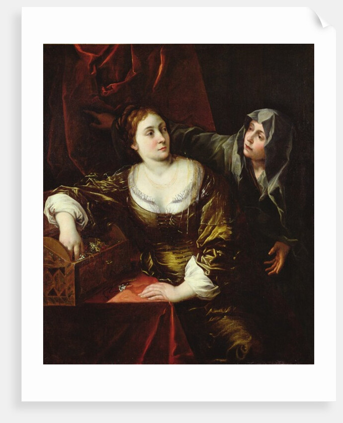 Martha and Mary or, Woman with her Maid by Italian School