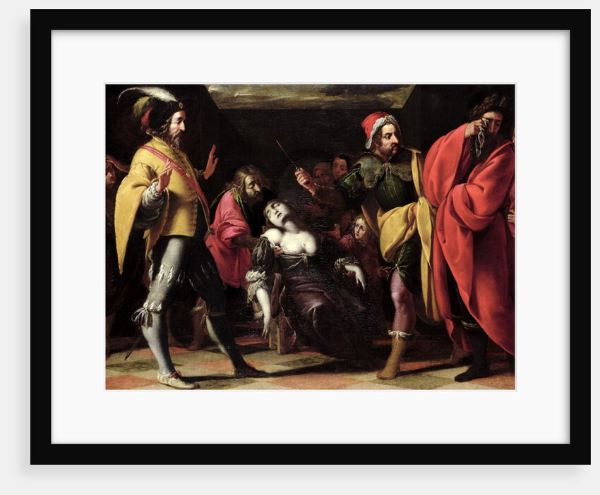 The Oath of Brutus over the Body of Lucretia by Pier Francesco Morazzone