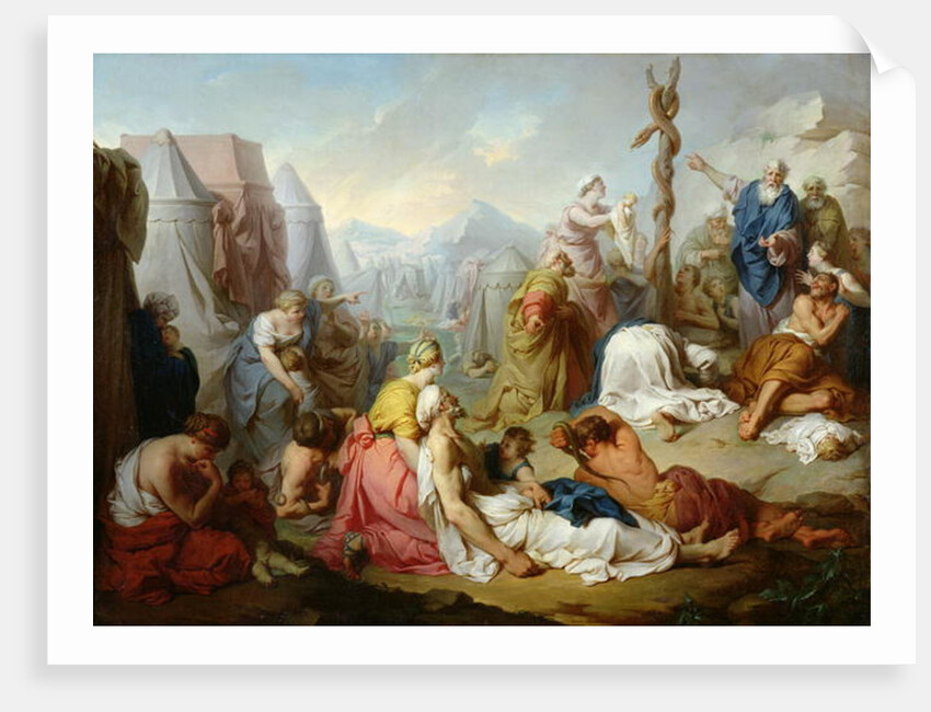 The Brazen Serpent by Pierre Subleyras