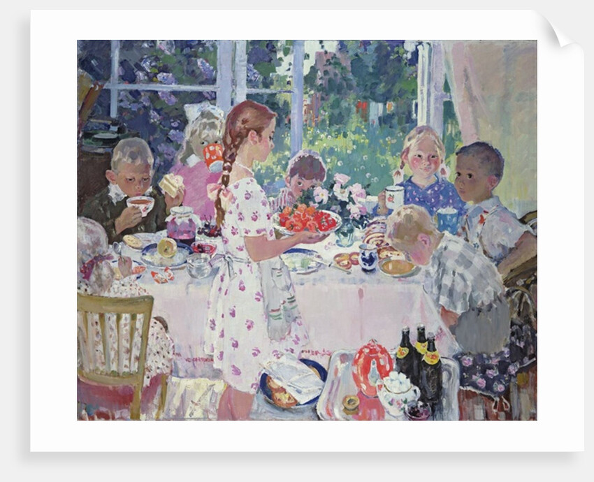 The Birthday by Konstantin Fedorovich Bogaevsky