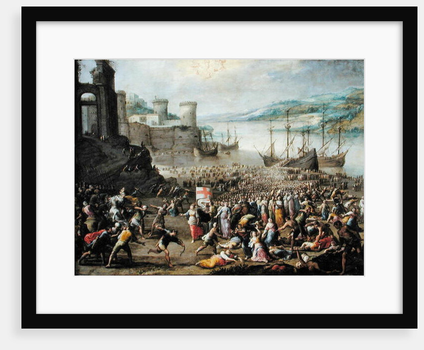 The Martyrdom of St. Ursula by Scipione Compagno