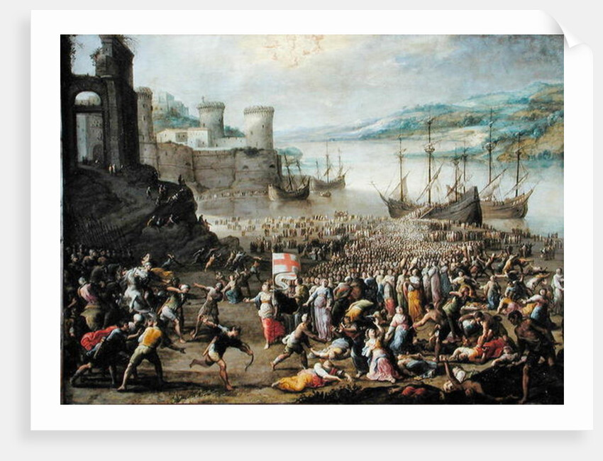 The Martyrdom of St. Ursula by Scipione Compagno