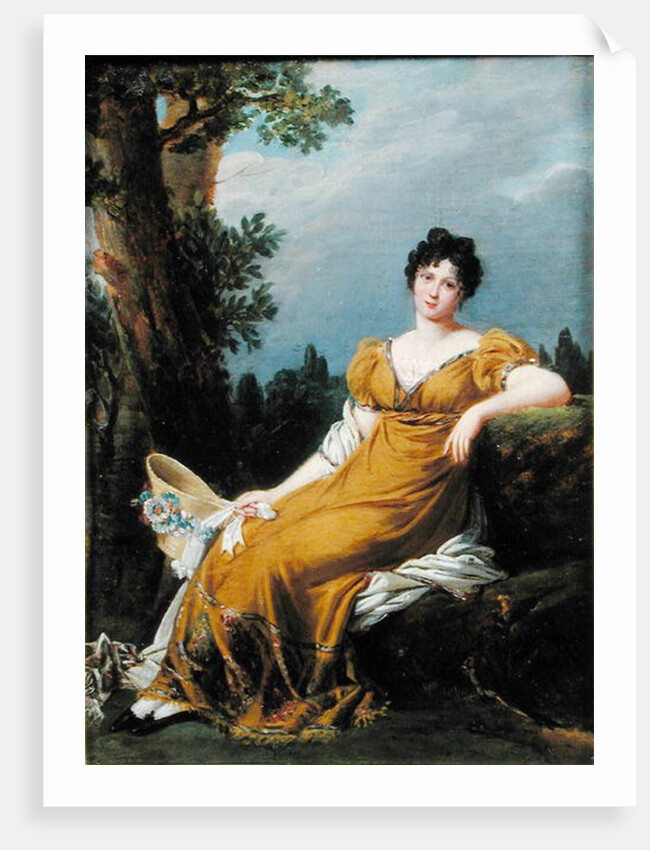 Portrait of a Seated Woman by Robert Lefevre