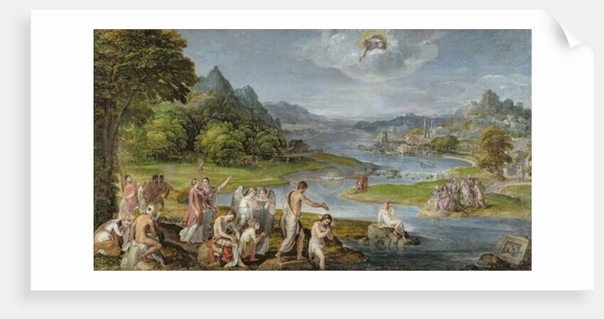 The Baptism of Christ by Lambert Sustris
