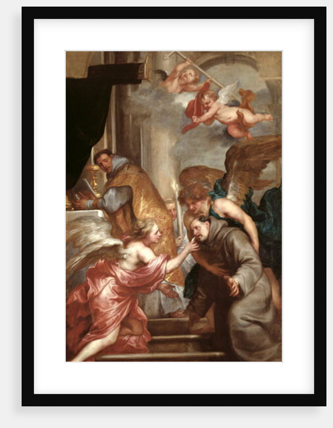 The Communion of St. Bonaventure by Anthony van Dyck