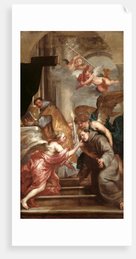 The Communion of St. Bonaventure by Anthony van Dyck