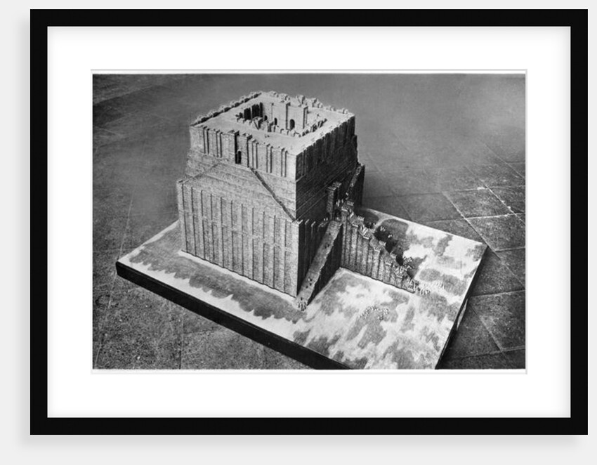 Reconstruction of the Tower of Babel by French School