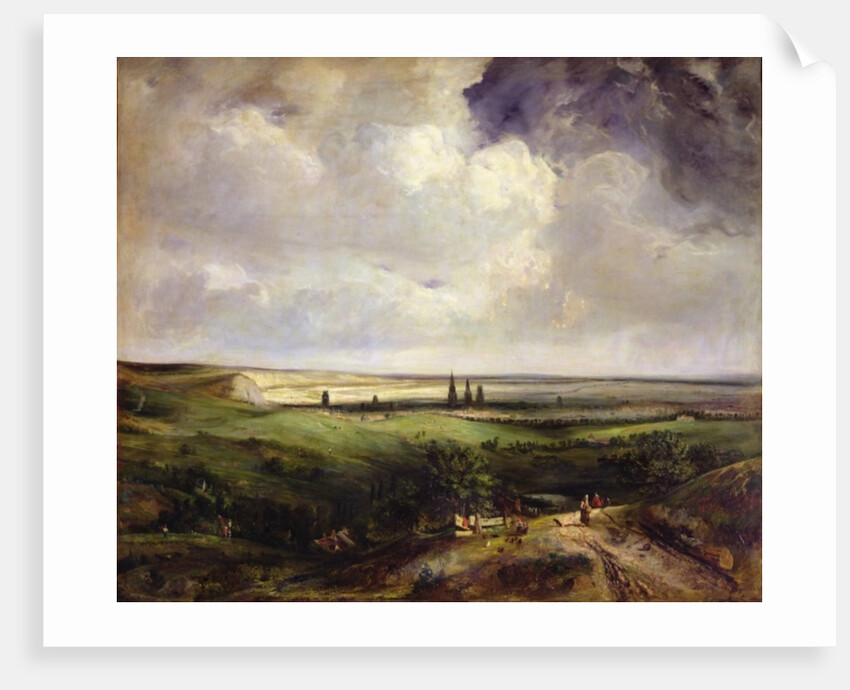 View of Rouen, 1831 by Paul Huet