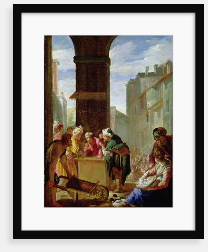 The Parable of the Precious Pearl or The Pearl of Great Price by Domenico Feti