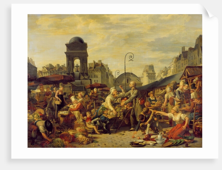 The Marche des Innocents, c.1814 by Jean-Charles Tardieu