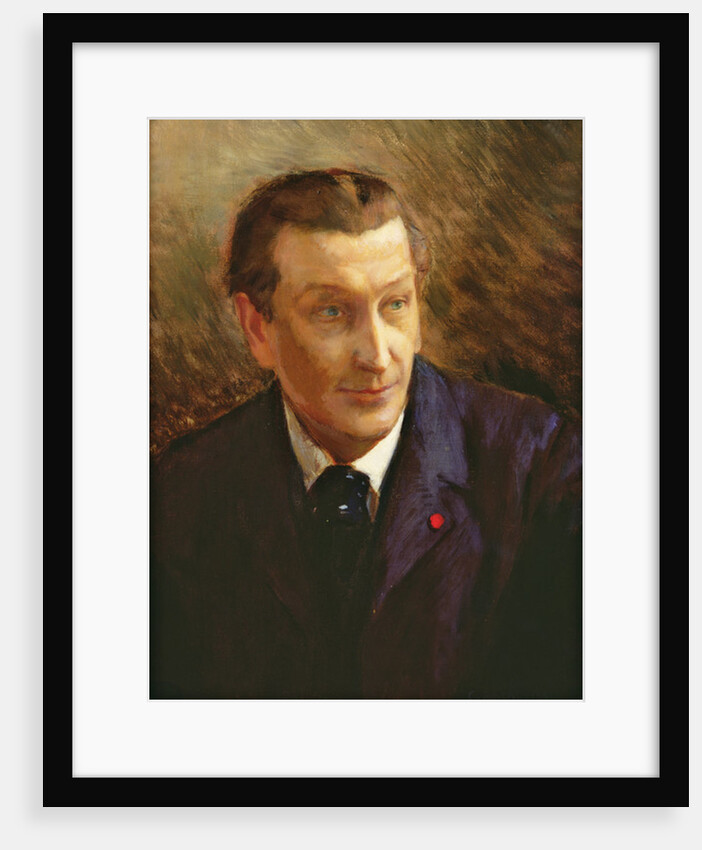 Portrait of Francois Coppee by Georges Marie Rochegrosse