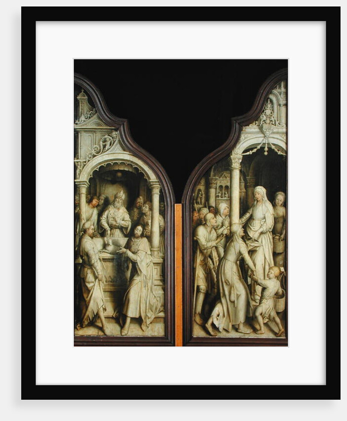 St. Joachim and St. Anne by Jean the Elder Bellegambe