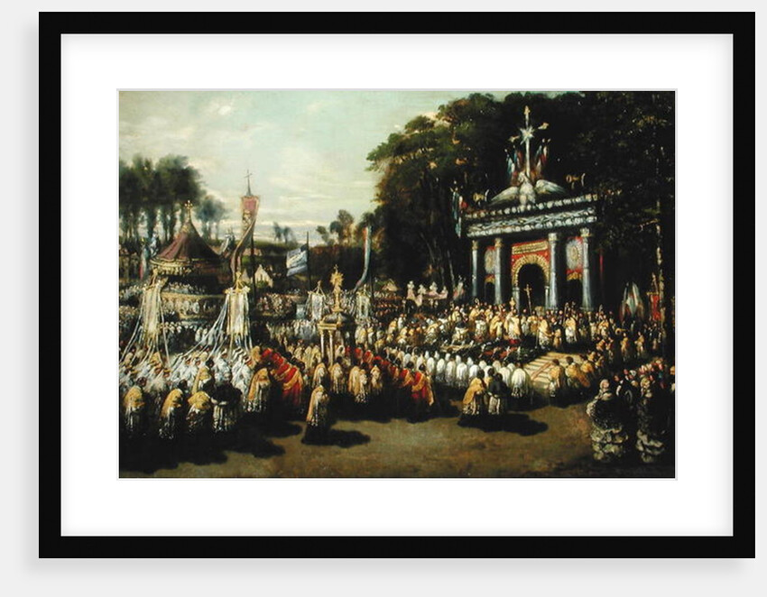 Procession of the Holy Sacrament, 1855 by Antoine Detrez