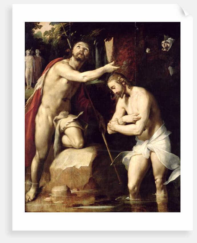 The Baptism of Christ by Cornelis Cornelisz. van Haarlem