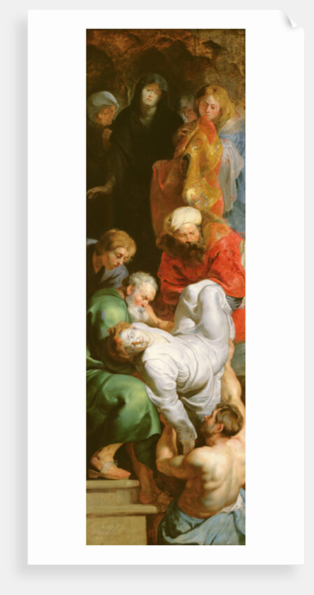 The Entombment of St. Stephen, from the Triptych of St. Stephen by Peter Paul Rubens