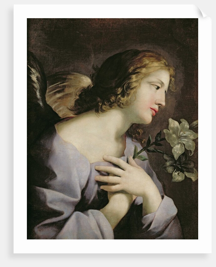The Angel of the Annunciation, c.1650 by Giovanni Francesco (1610-62) Romanelli