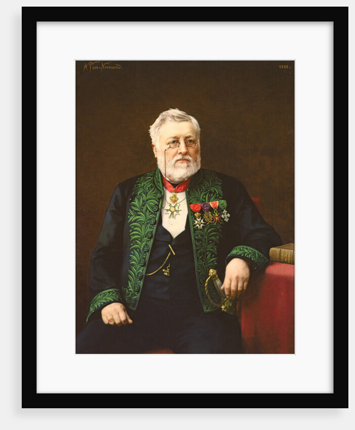 Portrait of Leon Renier 1888 by Alexandre Piot-Normand