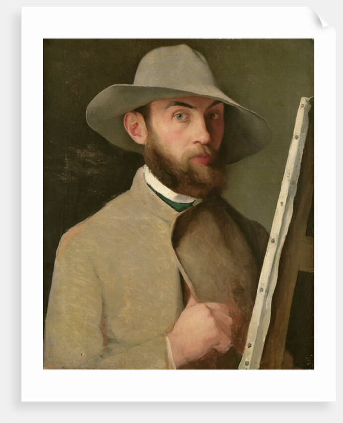 Self Portrait, c.1890 by Charles Maurin