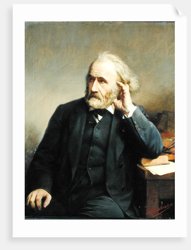 Portrait of Joseph Chenavard by Jean-Francois Armbruster