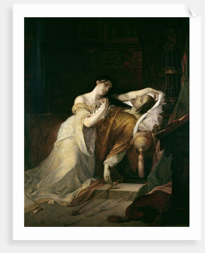 Joanna the Mad with Philip I the Handsome by Louis Gallait