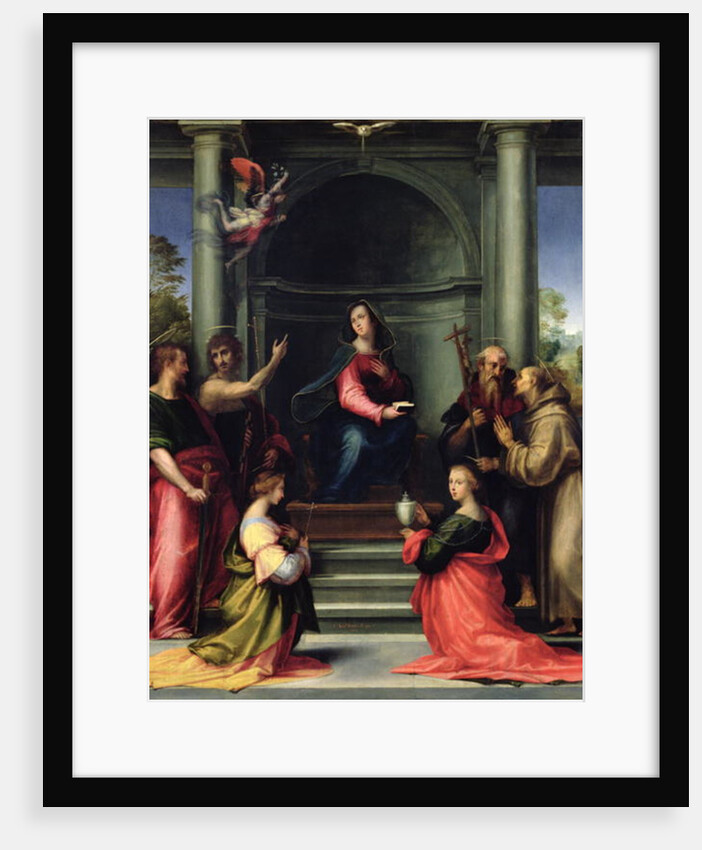 The Annunciation with Saints, 1515 by Fra Bartolomeo
