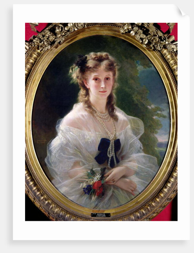 Portrait of Sophie Troubetskoy Countess of Morny, 1863 by Franz Xaver Winterhalter