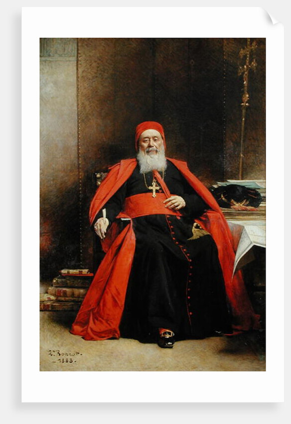 Portrait of Charles Lavigerie 1888 by Leon Joseph Florentin Bonnat