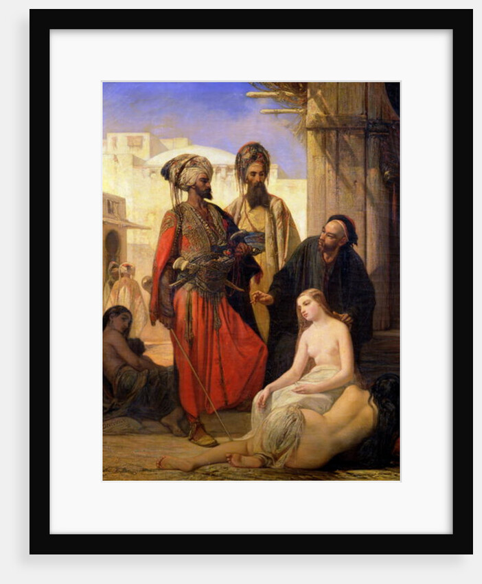 A Slave Market in Asia Minor by Louis Devedeux