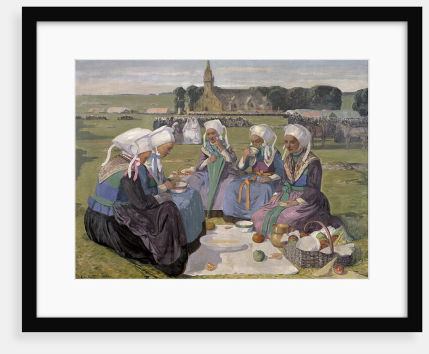 Women of Plougastel at the Pardon of Notre-Dame de la Palud, 1903 by Charles Cottet