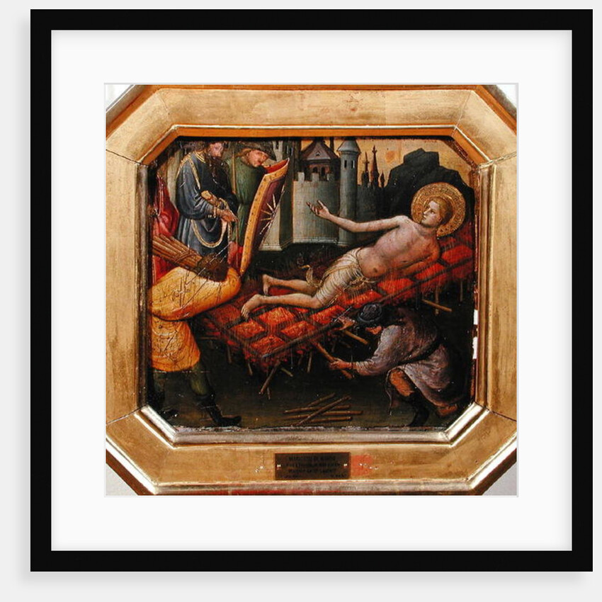 The Martyrdom of St. Lawrence by Mariotto di Nardo