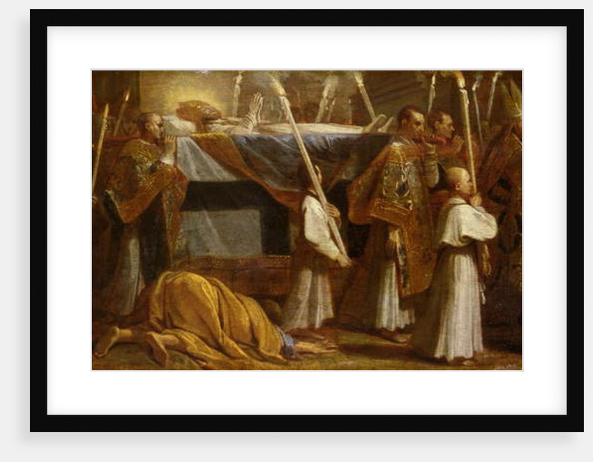 Funeral Procession of a Bishop by Andrea Sacchi