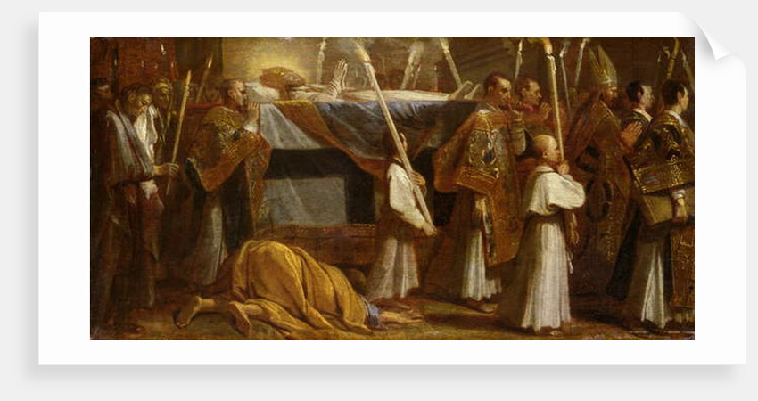 Funeral Procession of a Bishop by Andrea Sacchi