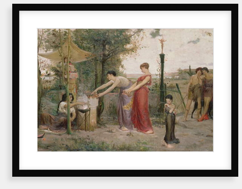 Sacrificing Dolls, 1871 by Luc-Oliver Merson