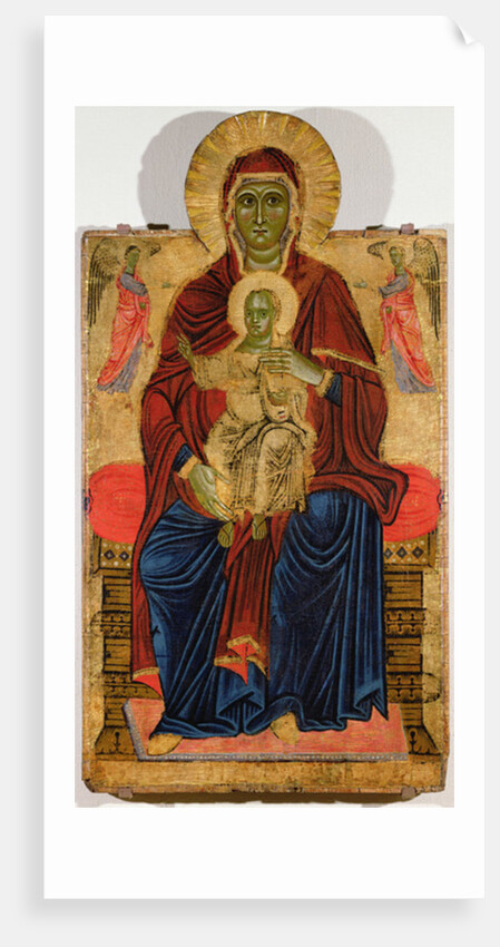 Madonna Enthroned by Master of the Bigallo Crucifix