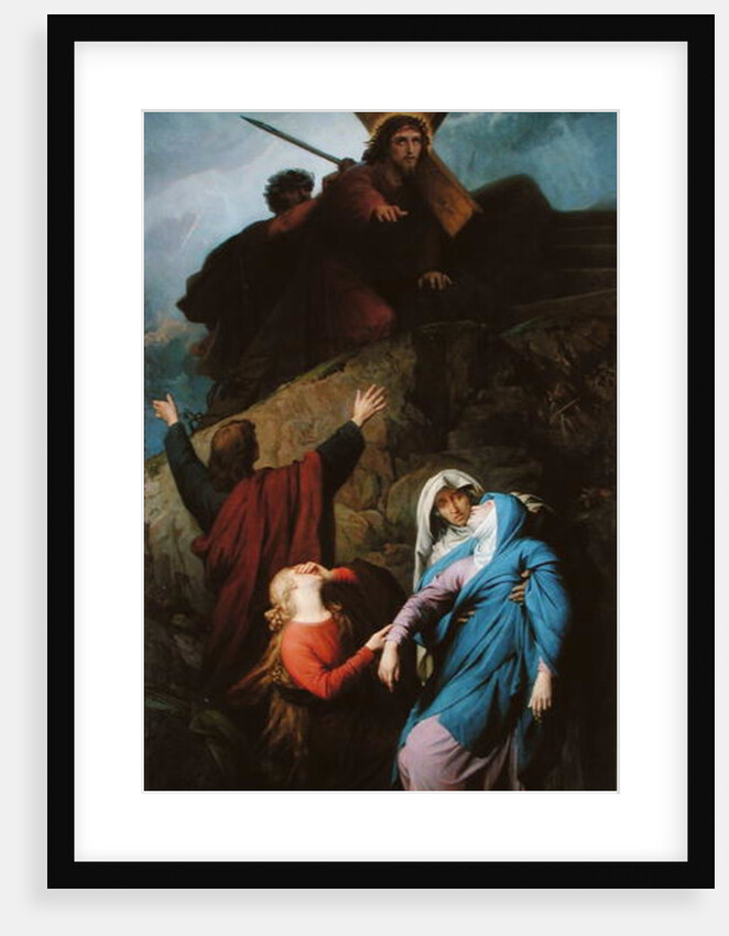 The Virgin of Calvary, 1861 by Jules Eugene Lenepveu