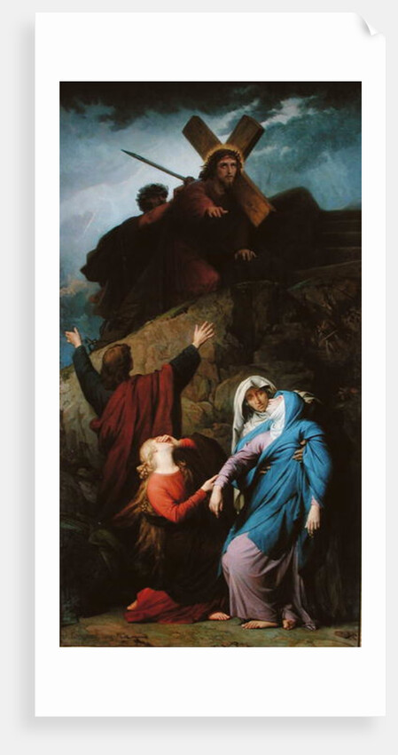 The Virgin of Calvary, 1861 by Jules Eugene Lenepveu