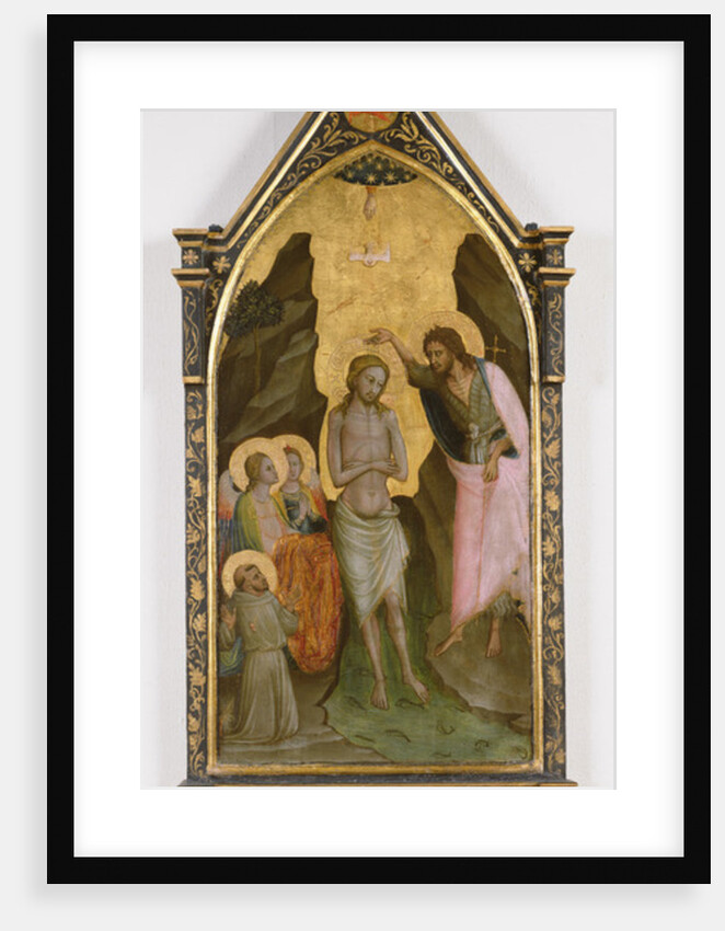 The Baptism of Christ by Bicci di Lorenzo