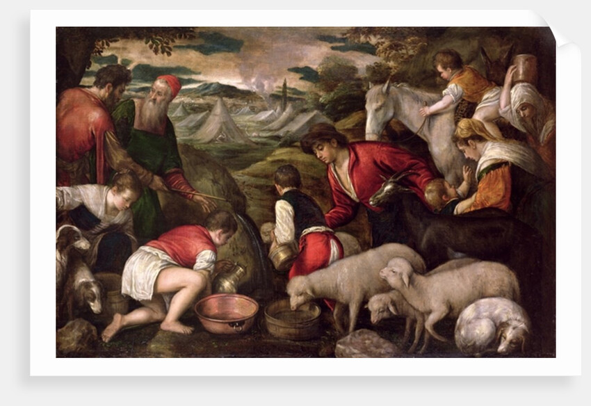 Moses Striking Water from the Rock by Jacopo Bassano