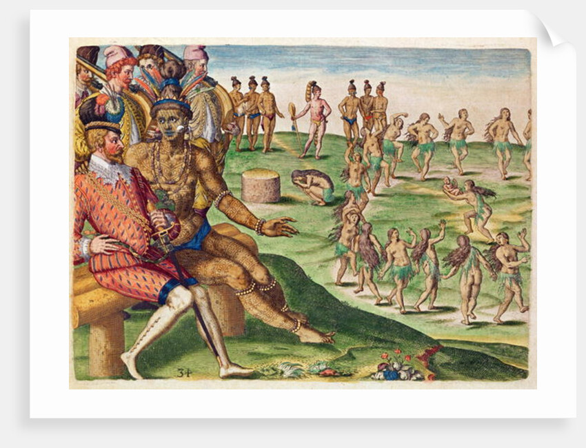 The Sacrifice of the First-Born Son by Jacques (1533-88) (after) Le Moyne