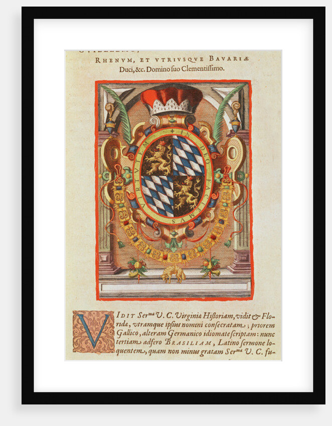 Coat of Arms by Theodor de Bry