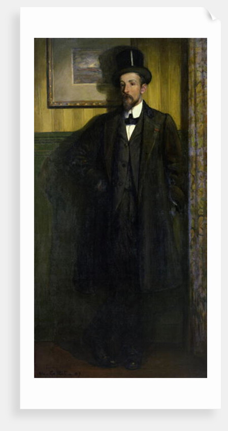 Portrait of Lucien Simon 1907 by Charles Cottet