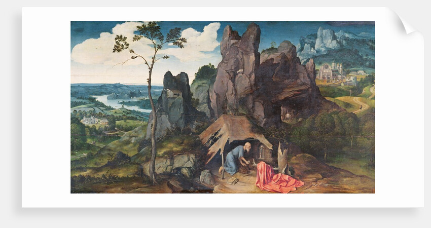 St. Jerome in the Desert by Joachim Patinir