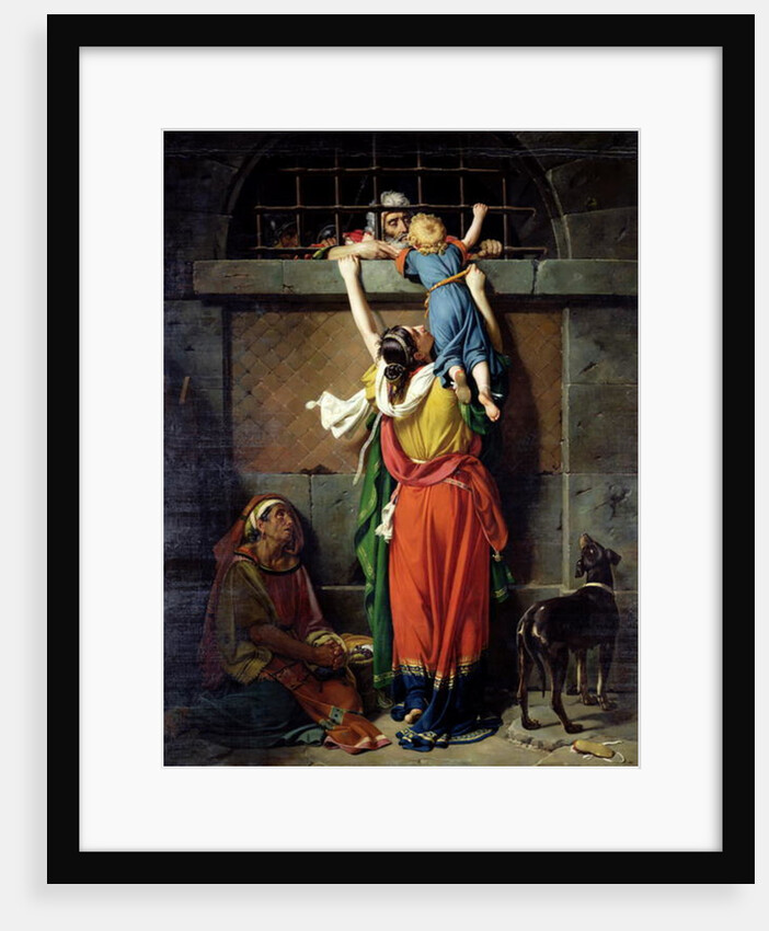 Boethius Bidding Farewell to his Family by Jean Victor Schnetz