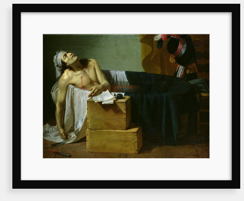 The Death of Marat, 1793 by Joseph Roques