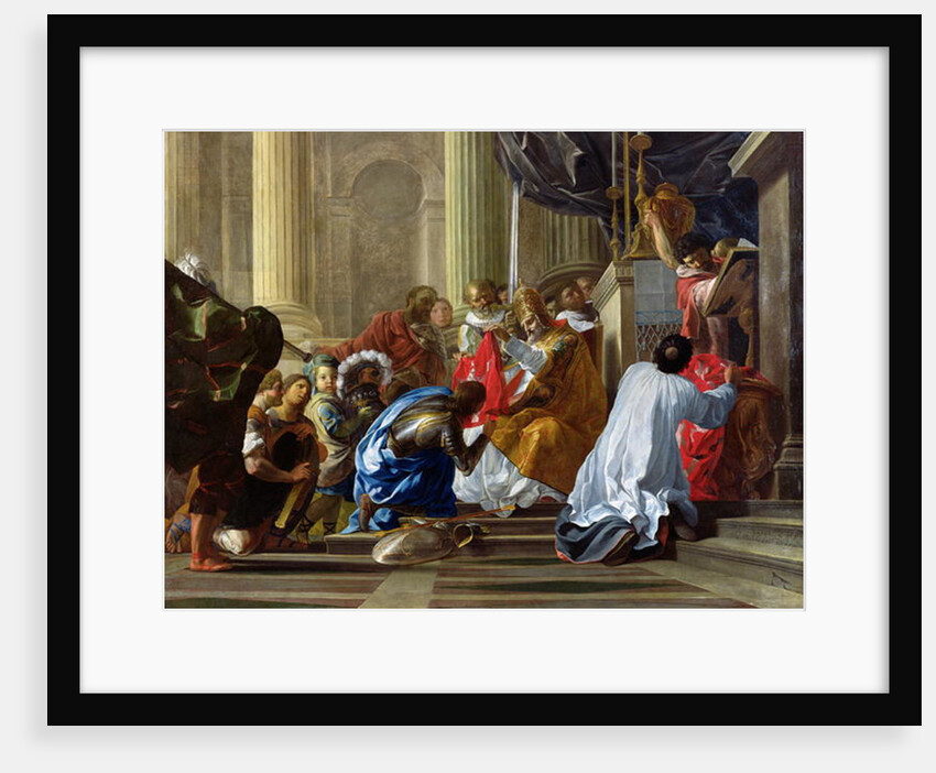 Raymond IV de Saint-Gilles Taking the Cross, 1706 by Antoine Rivalz