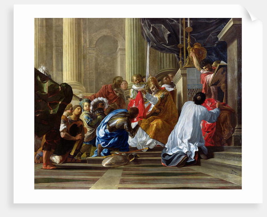 Raymond IV de Saint-Gilles Taking the Cross, 1706 by Antoine Rivalz