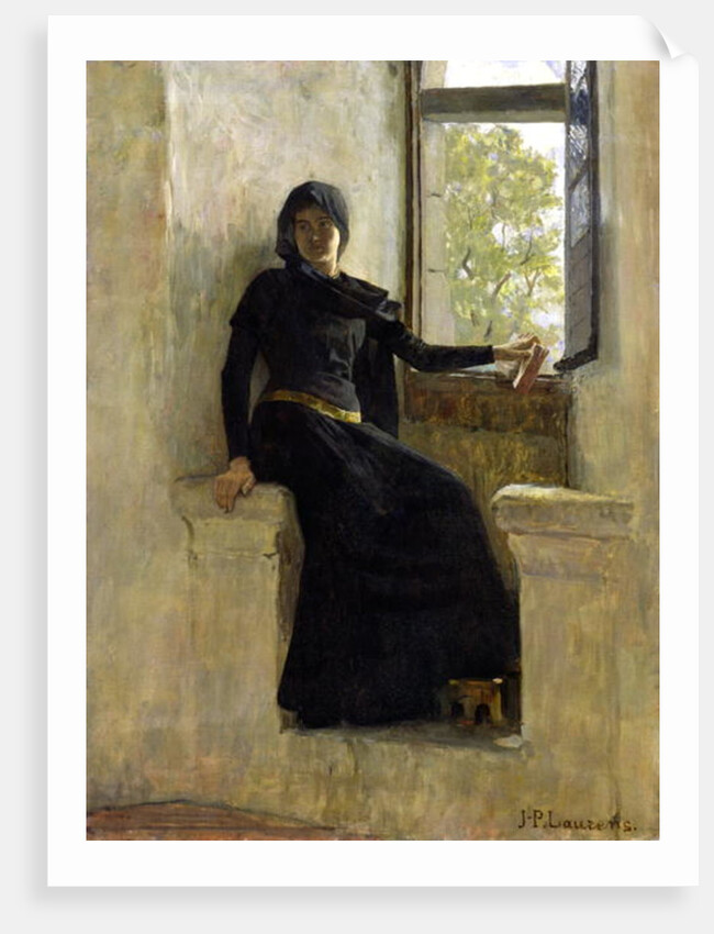 Waiting, before 1905 by Jean-Pierre Laurens