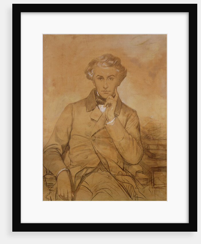 Portrait of Henri Reber by Eugene Emmanuel Amaury-Duval